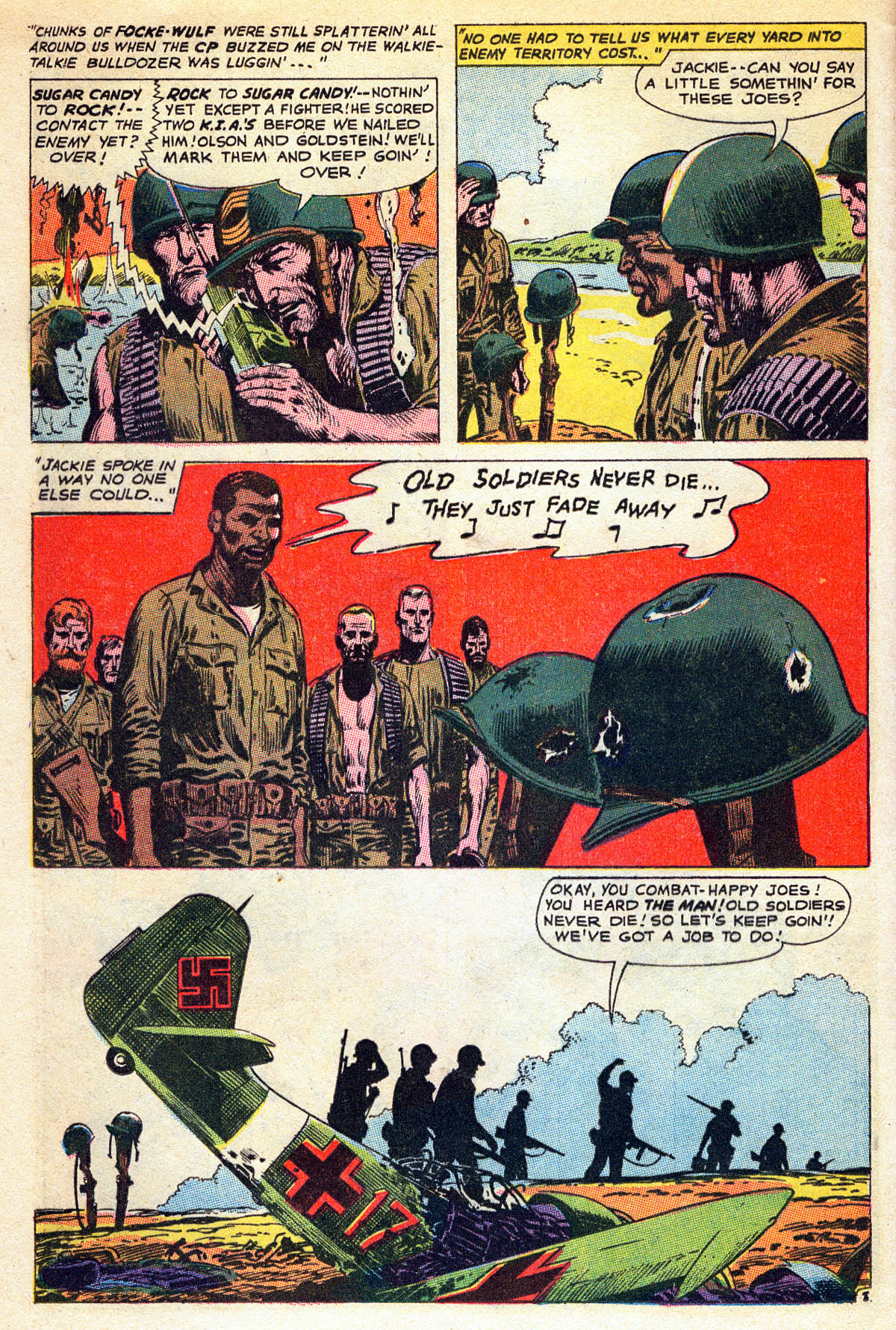 Read online Our Army at War (1952) comic -  Issue #172 - 12
