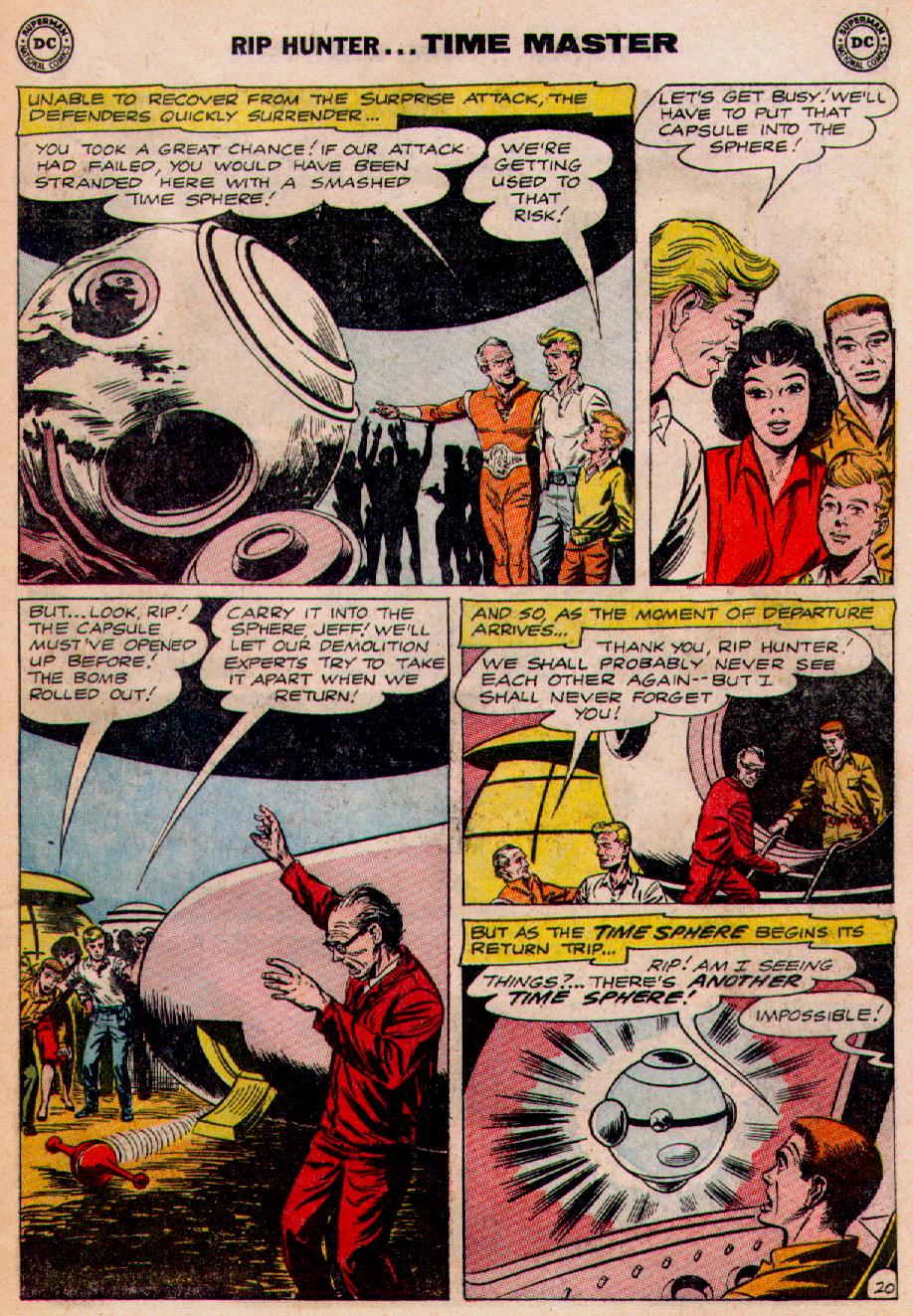 Read online Rip Hunter...Time Master comic -  Issue #14 - 27