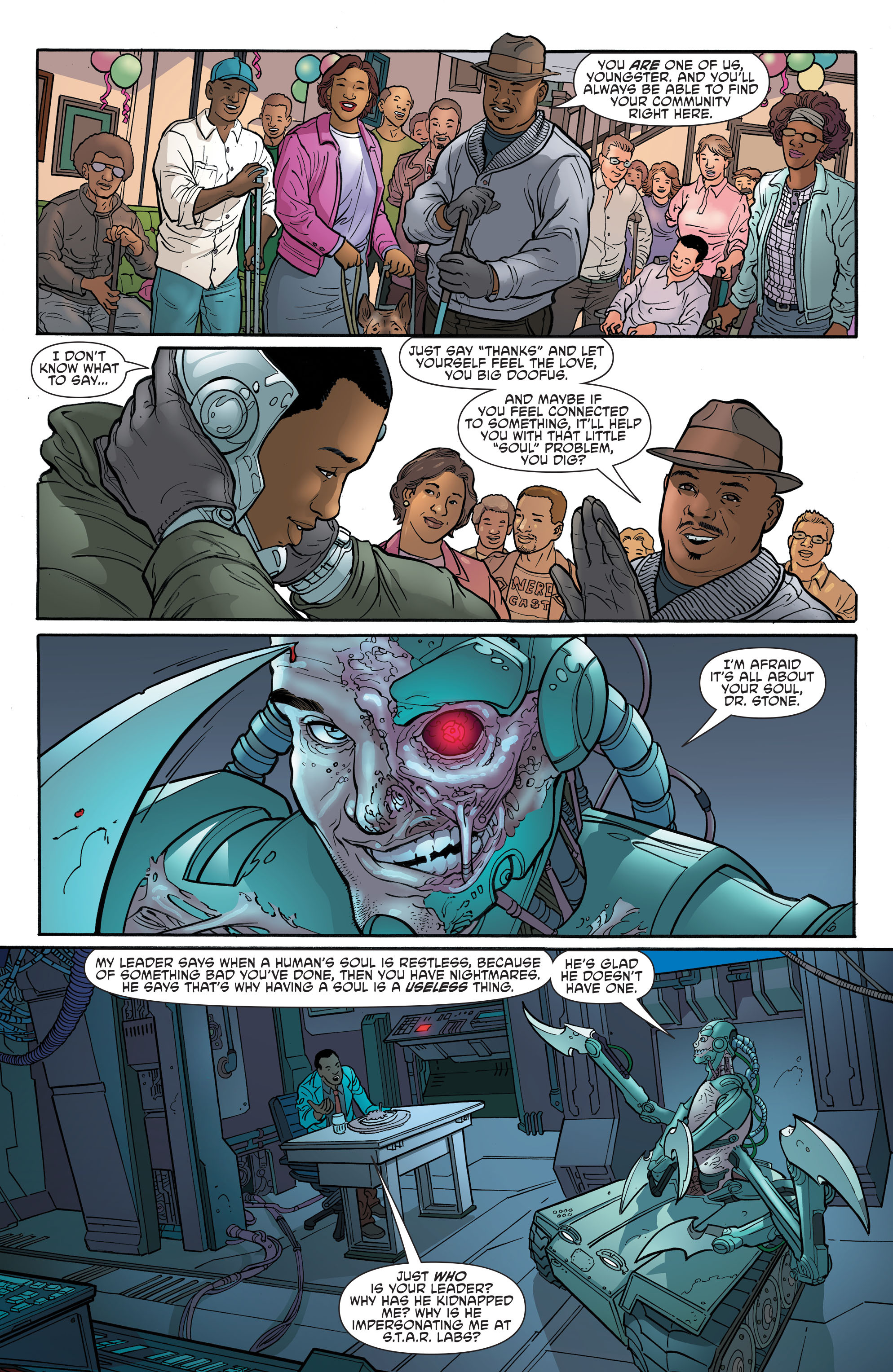 Read online Cyborg (2016) comic -  Issue #5 - 14