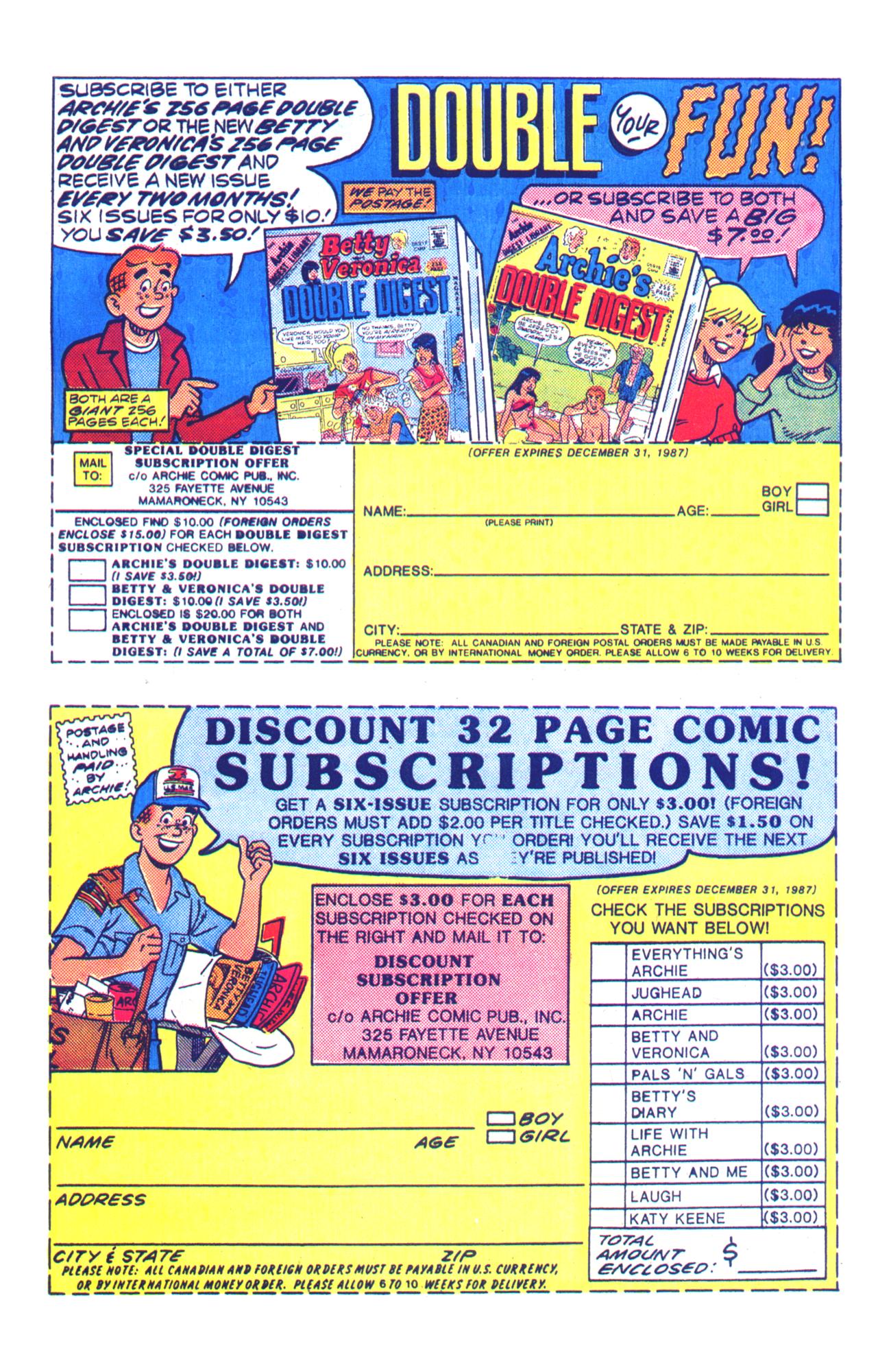 Read online Archie Giant Series Magazine comic -  Issue #572 - 33