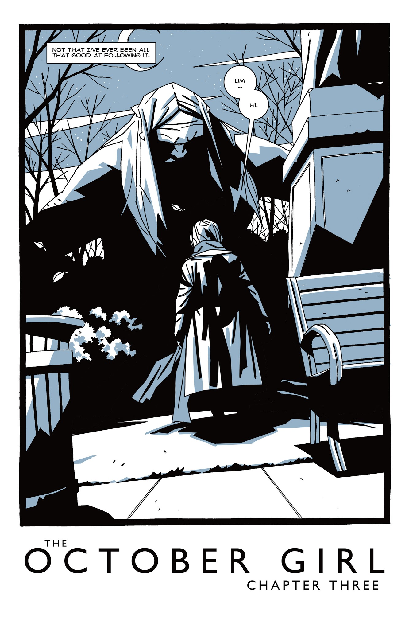 Read online The October Girl comic -  Issue #3 - 4