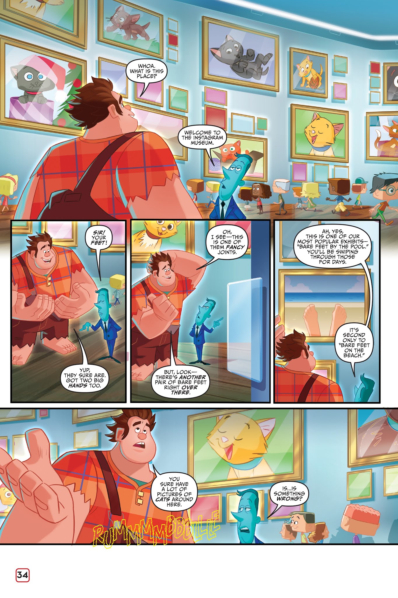 Read online Disney Ralph Breaks the Internet: Click Start- Select-Your-Story Adventure comic -  Issue # Full - 33