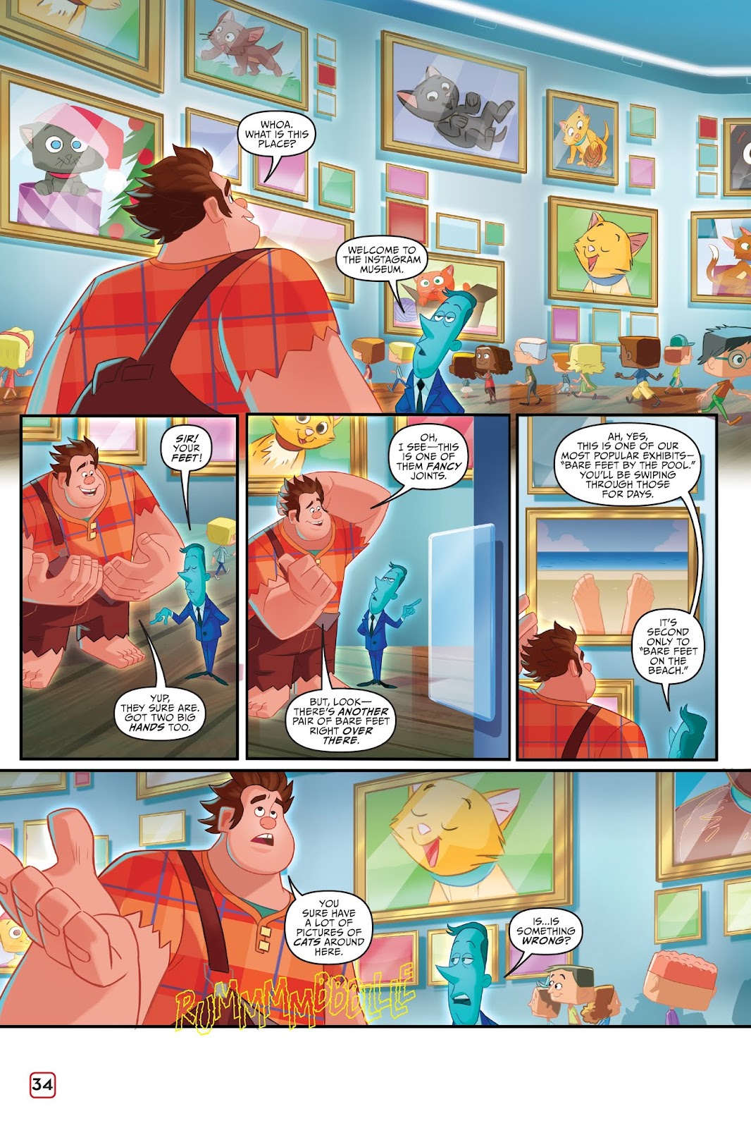 Disney Ralph Breaks the Internet: Click Start- Select-Your-Story Adventure issue Full - Page 33