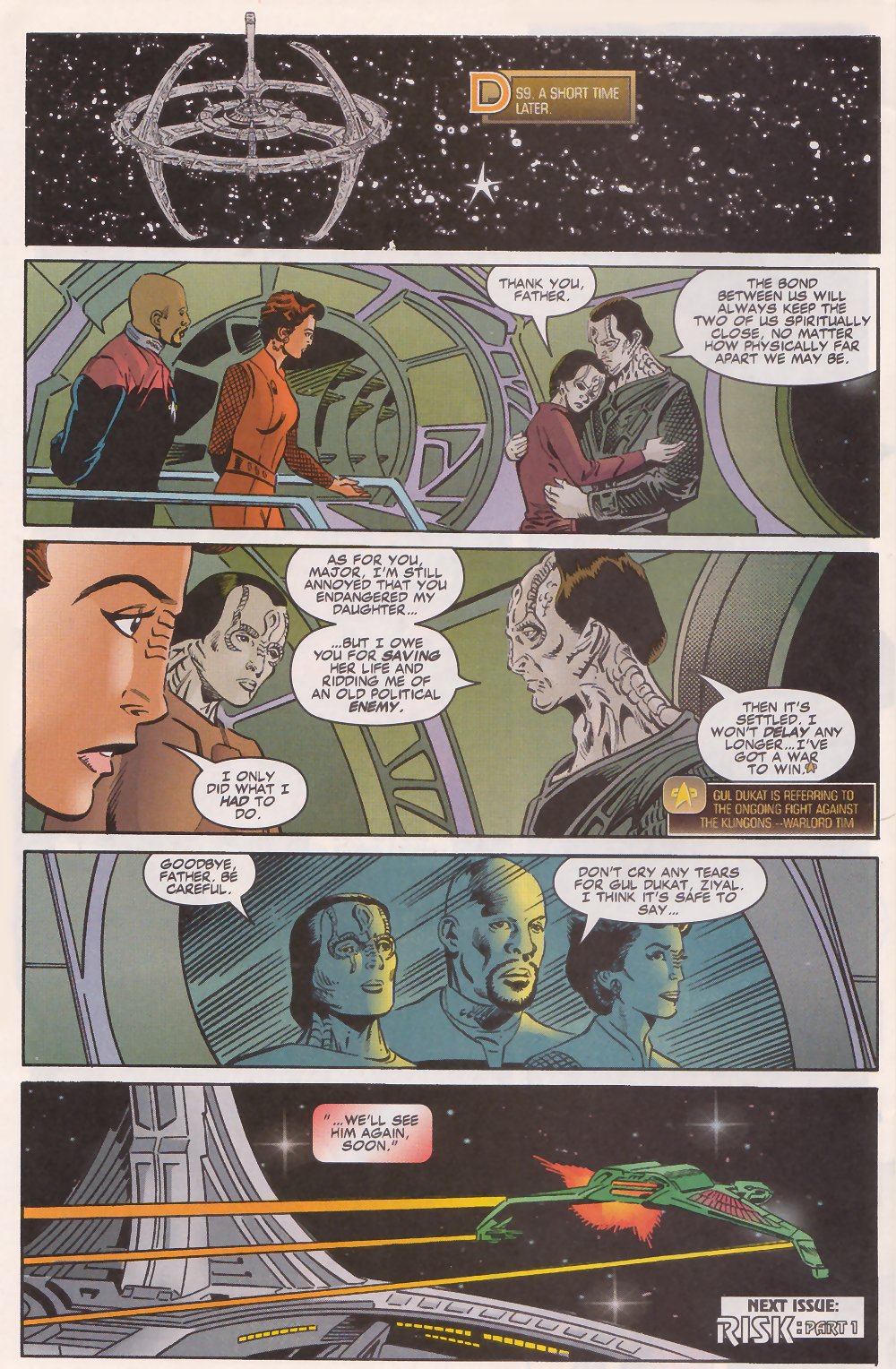 Read online Star Trek: Deep Space Nine (1996) comic -  Issue #5 - 22