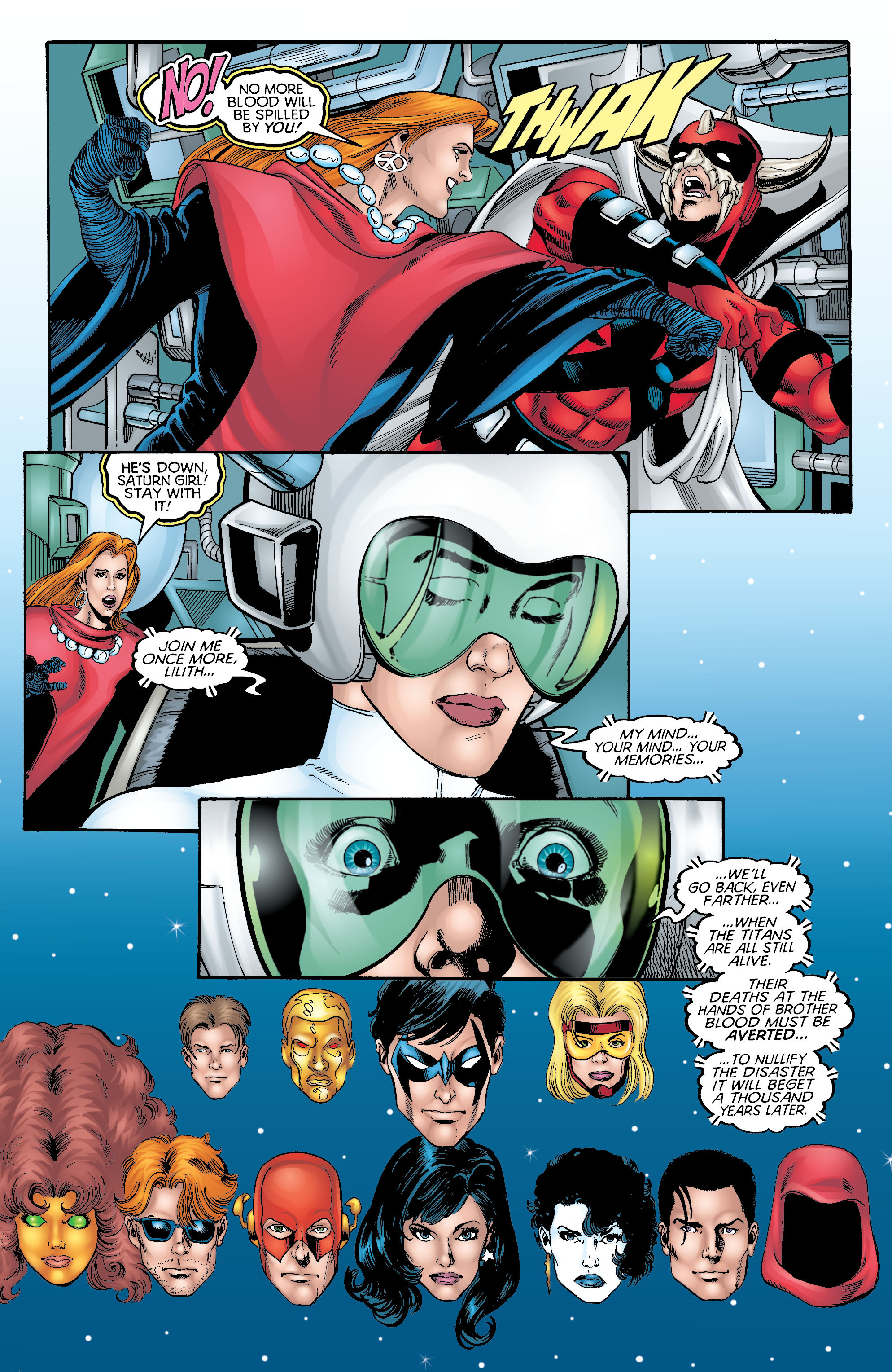 Read online Titans/Legion of Super-Heroes: Universe Ablaze comic -  Issue #4 - 39
