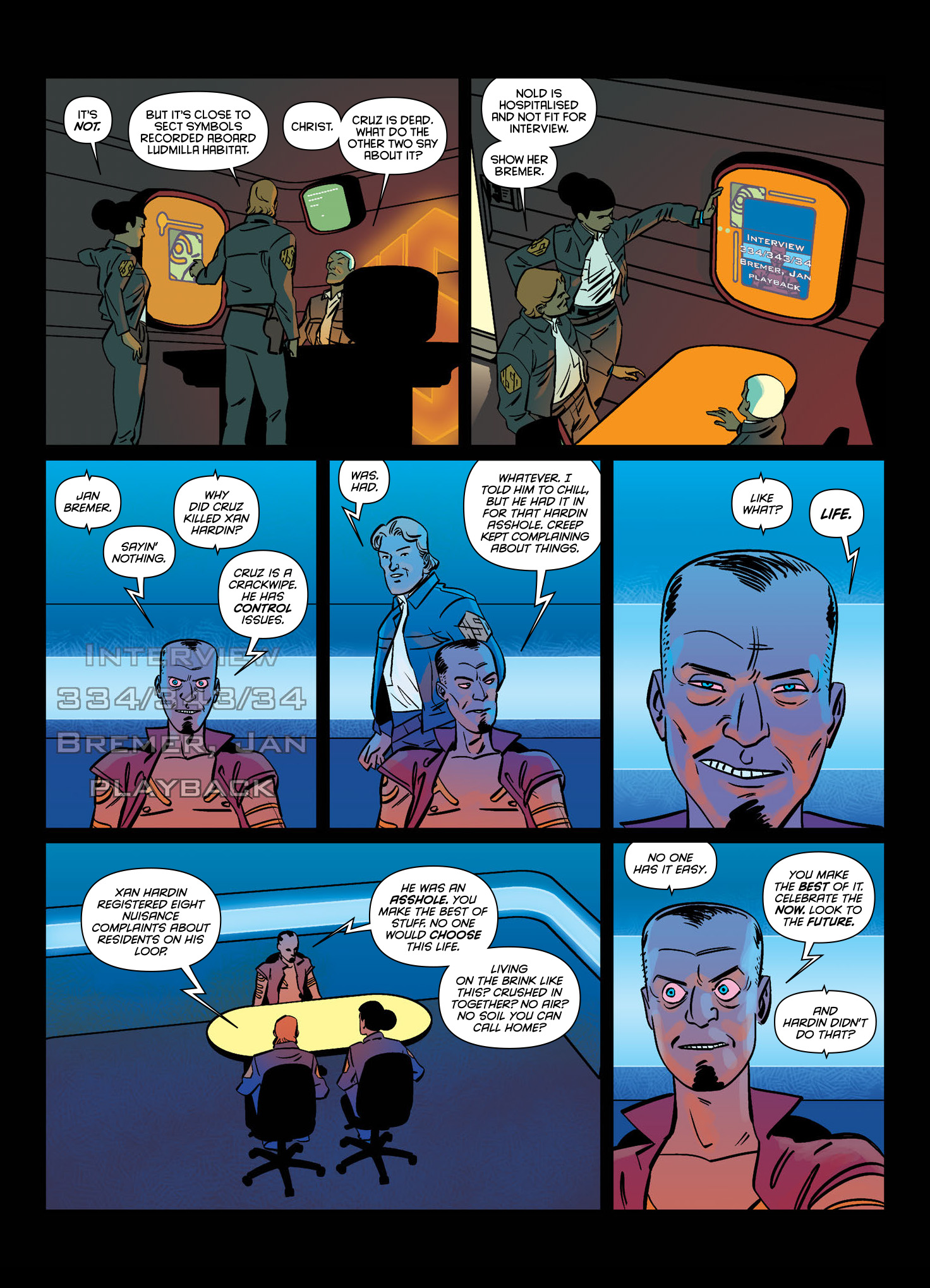 Read online Brink comic -  Issue # TPB 1 - 13