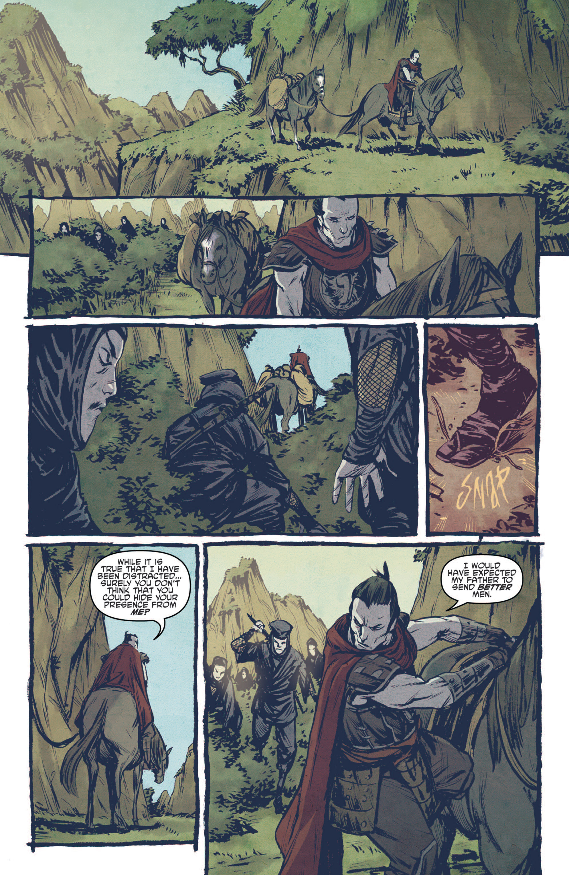 Read online Teenage Mutant Ninja Turtles: The Secret History of the Foot Clan comic -  Issue #3 - 4
