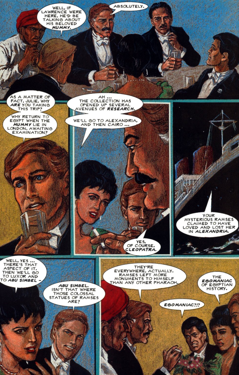 Read online Anne Rice's The Mummy or Ramses the Damned comic -  Issue #4 - 17