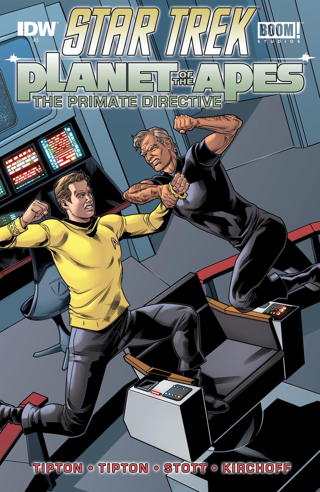 Read online Star Trek/Planet of the Apes: The Primate Directive comic -  Issue #3 - 1