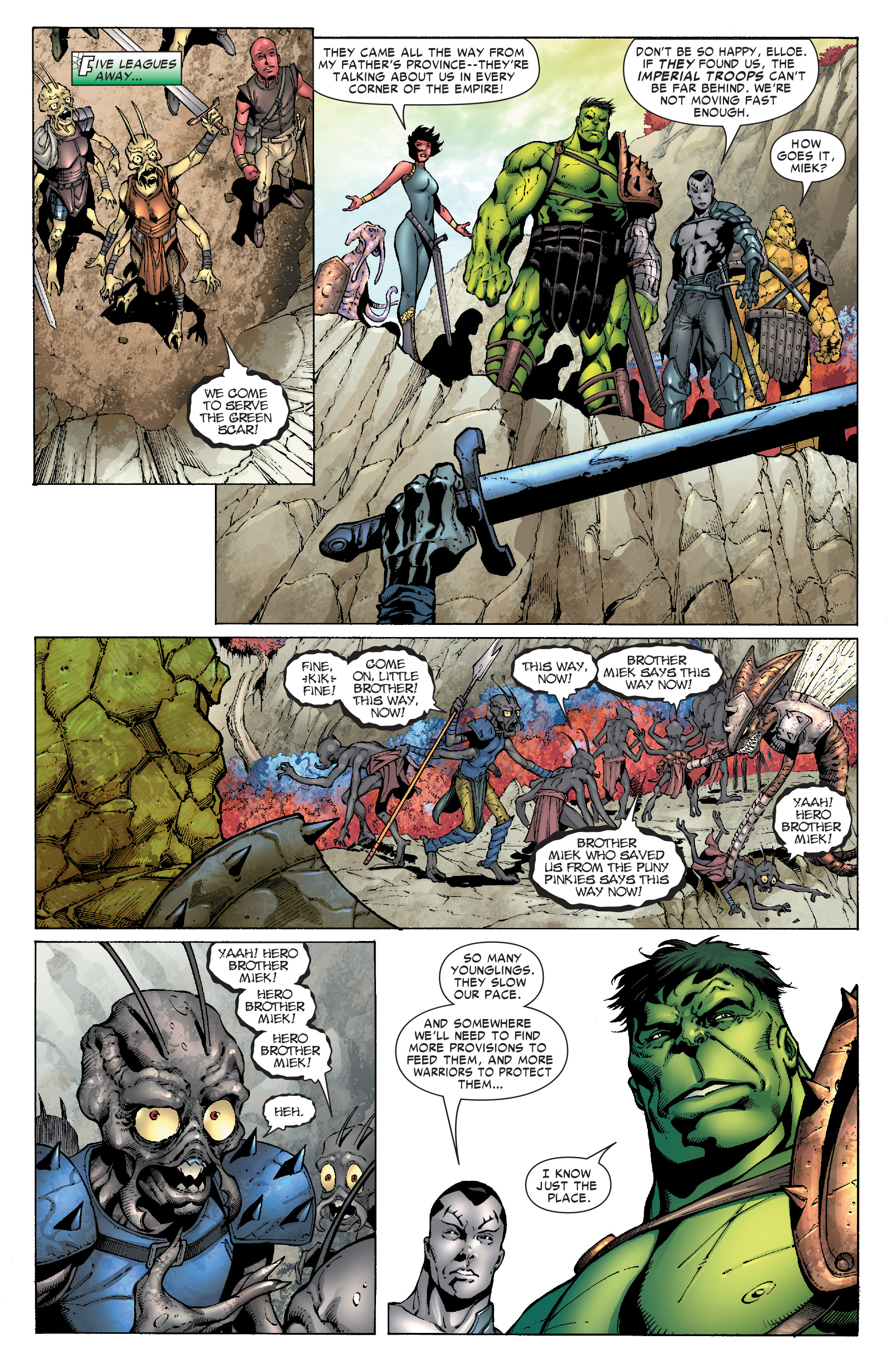 Read online Hulk: Planet Hulk Omnibus comic -  Issue # TPB (Part 4) - 6