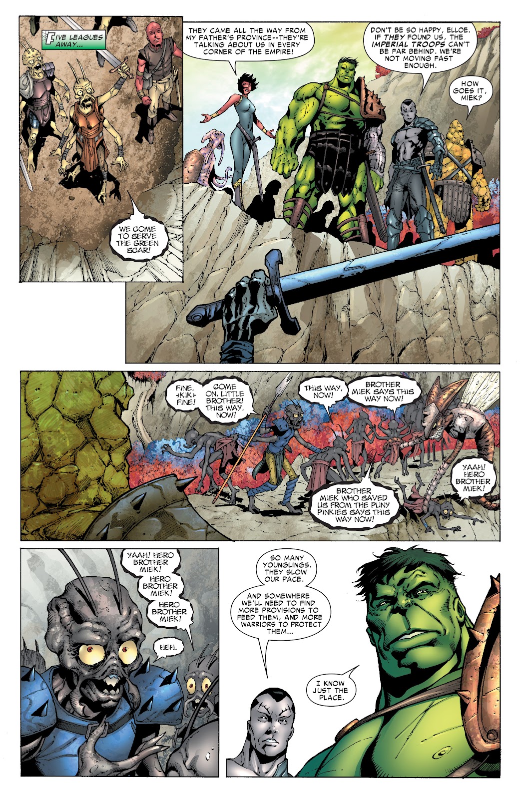 Hulk: Planet Hulk Omnibus issue TPB (Part 4) - Page 6