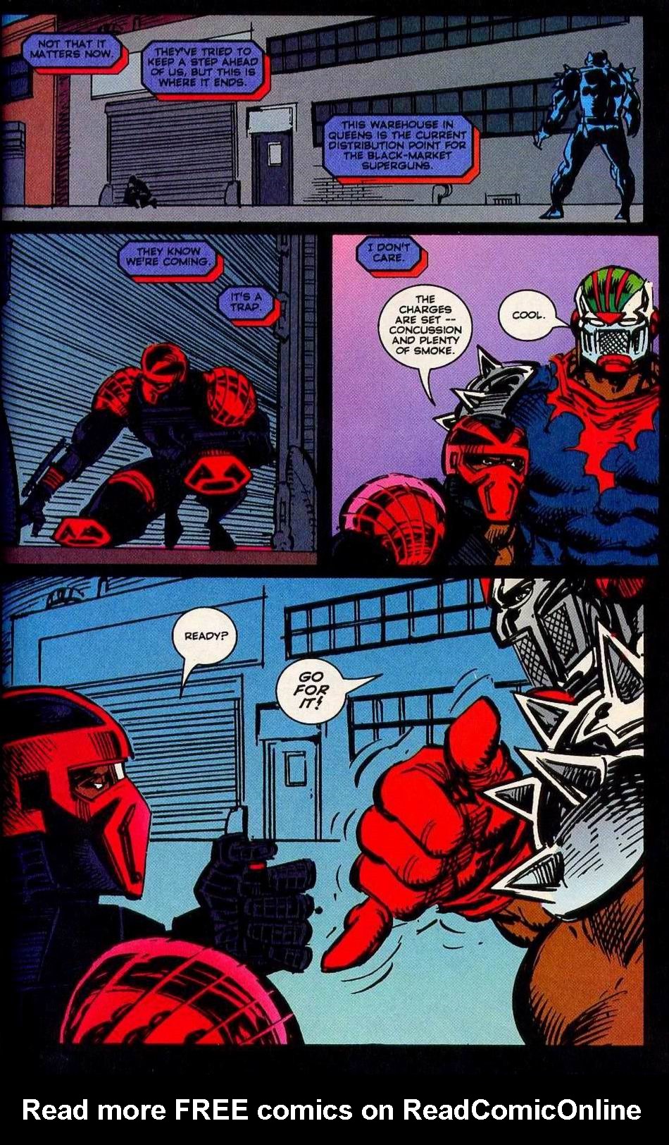 Read online Night Thrasher comic -  Issue #16 - 15