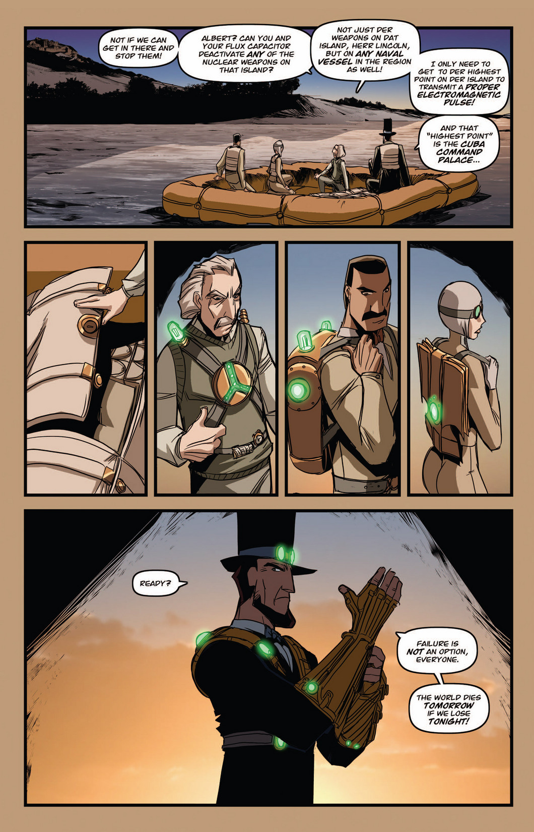 Read online Time Lincoln: Cuba Commander comic -  Issue # Full - 17