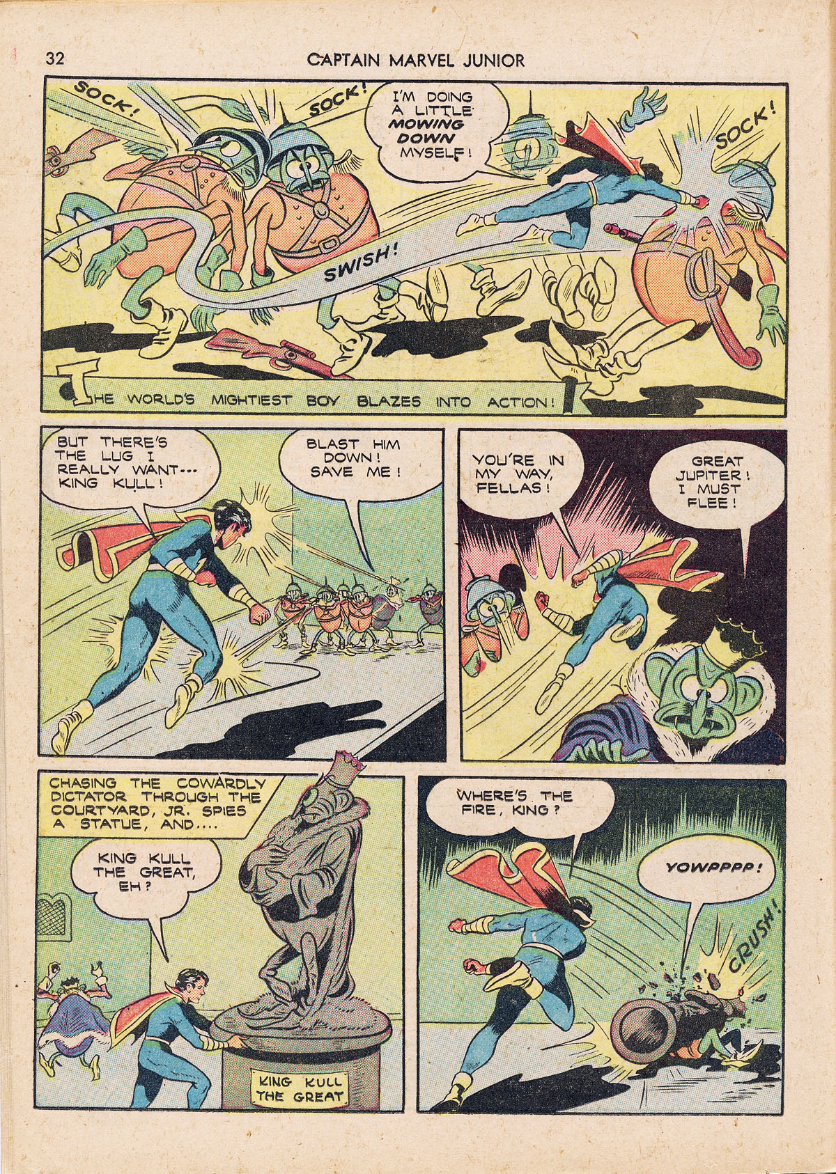 Read online Captain Marvel, Jr. comic -  Issue #6 - 31