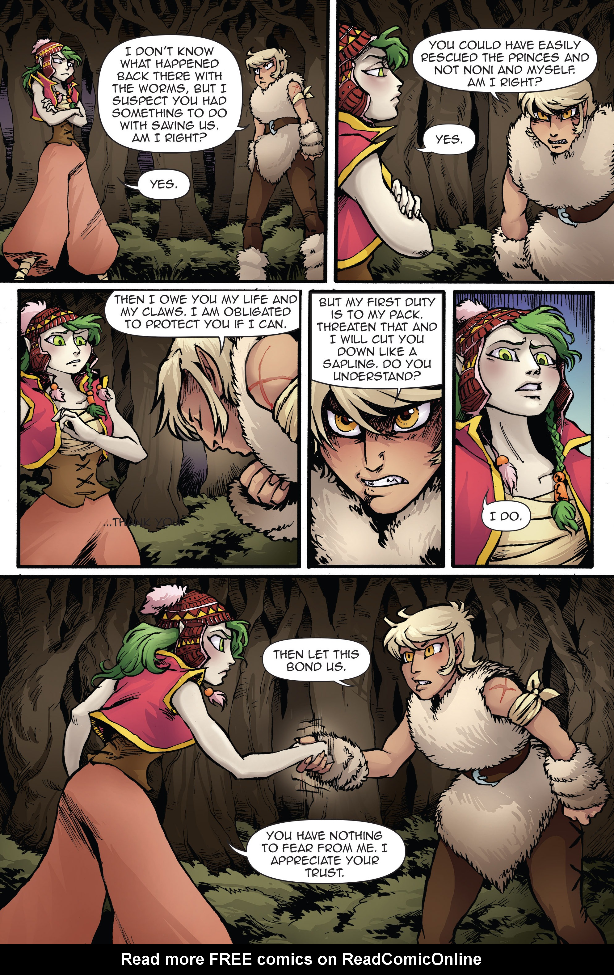 Read online Princeless: Make Yourself comic -  Issue #3 - 12