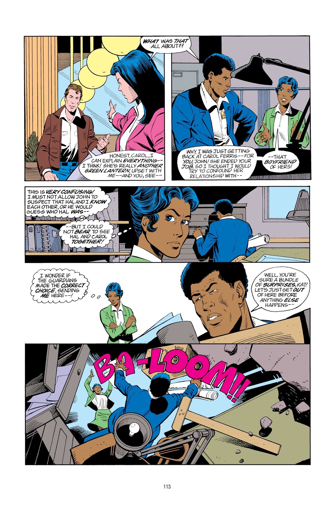 Read online Green Lantern: Sector 2814 comic -  Issue # TPB 2 - 113