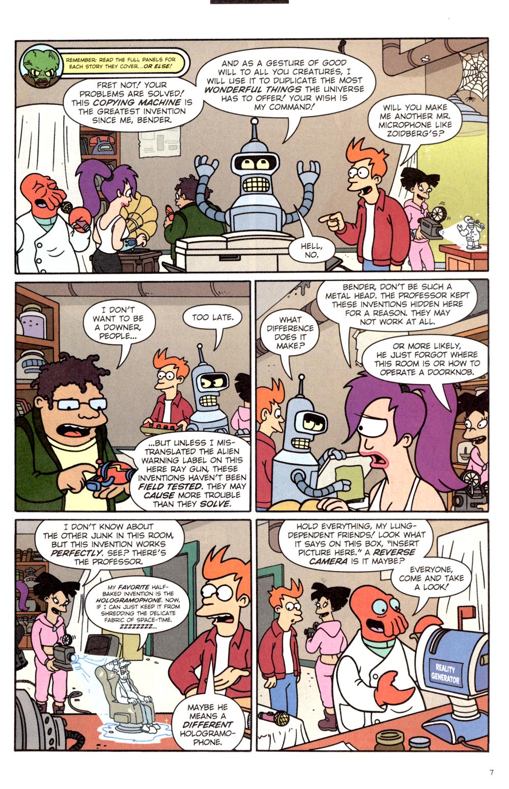 Read online Futurama Comics comic -  Issue #14 - 8