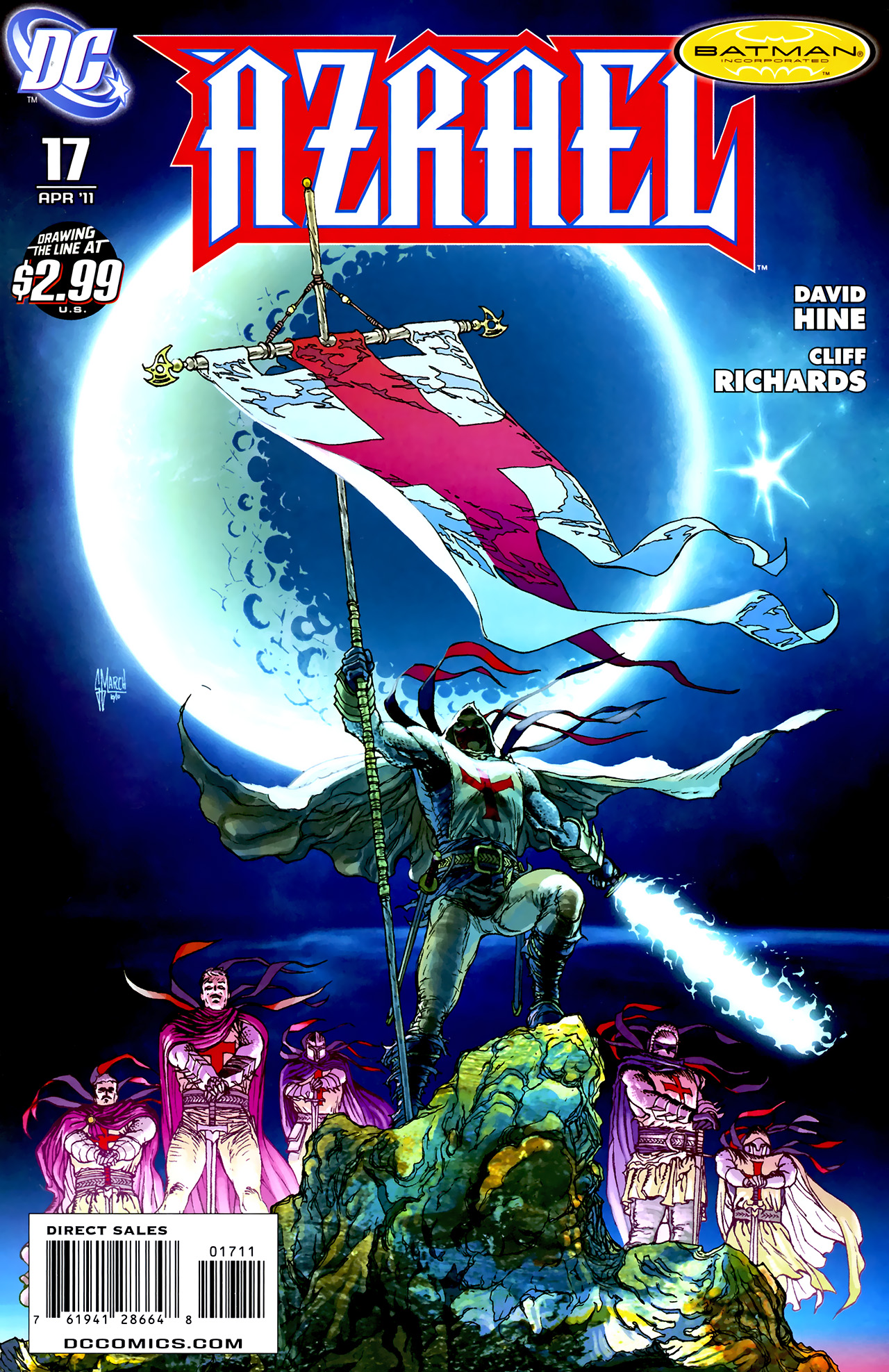 Read online Azrael (2009) comic -  Issue #17 - 1