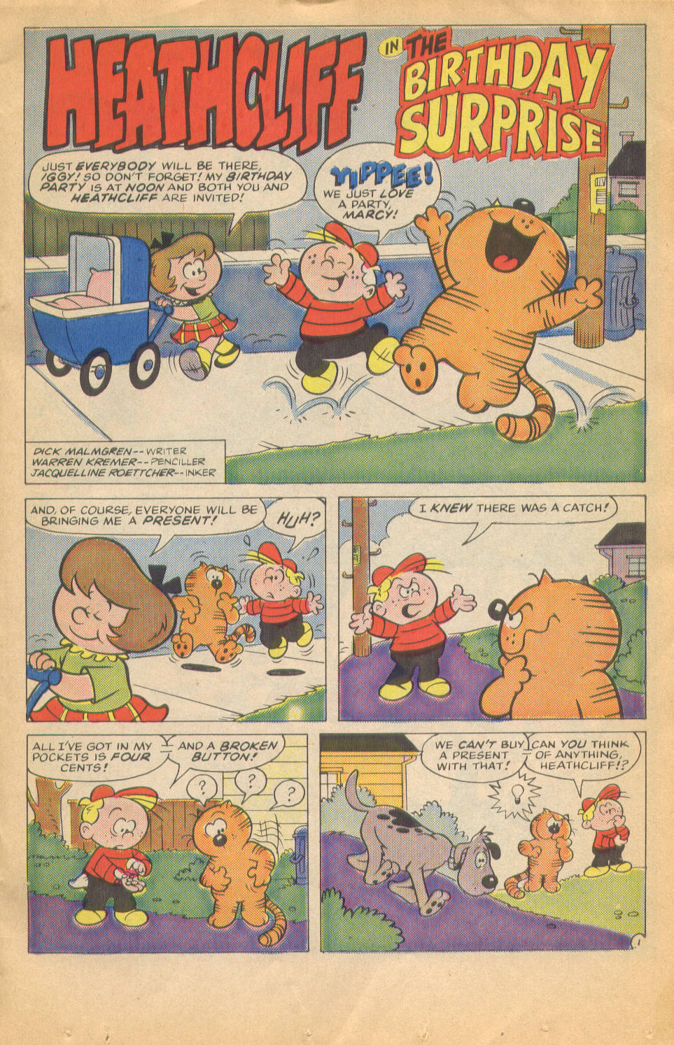 Read online Heathcliff comic -  Issue #5 - 21