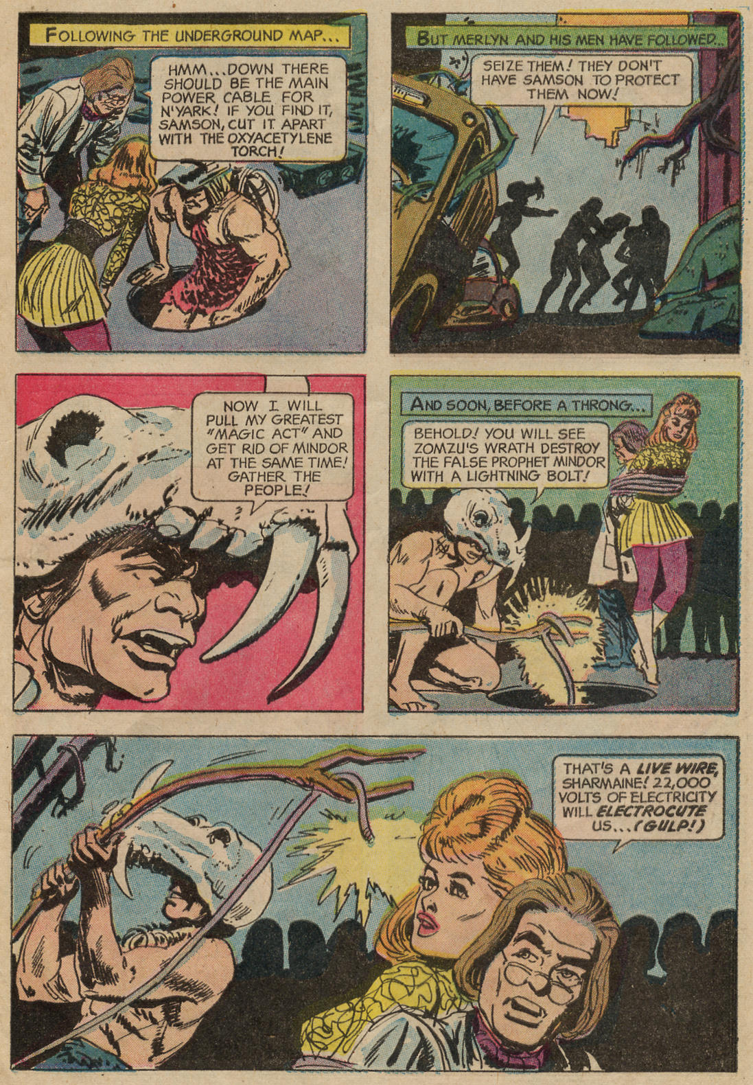 Read online Mighty Samson (1964) comic -  Issue #13 - 24