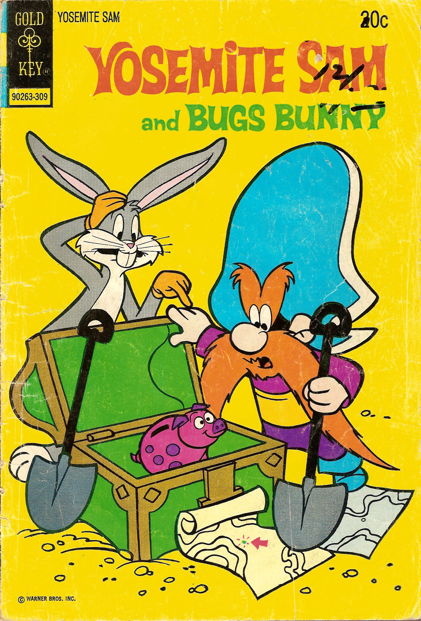 Read online Yosemite Sam and Bugs Bunny comic -  Issue #16 - 1