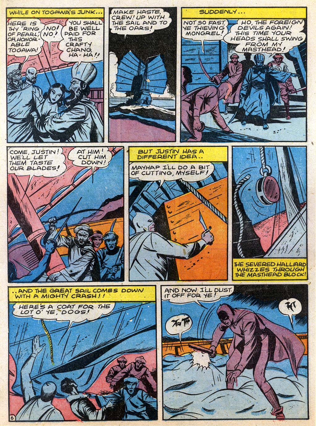 Read online Sensation (Mystery) Comics comic -  Issue #27 - 22