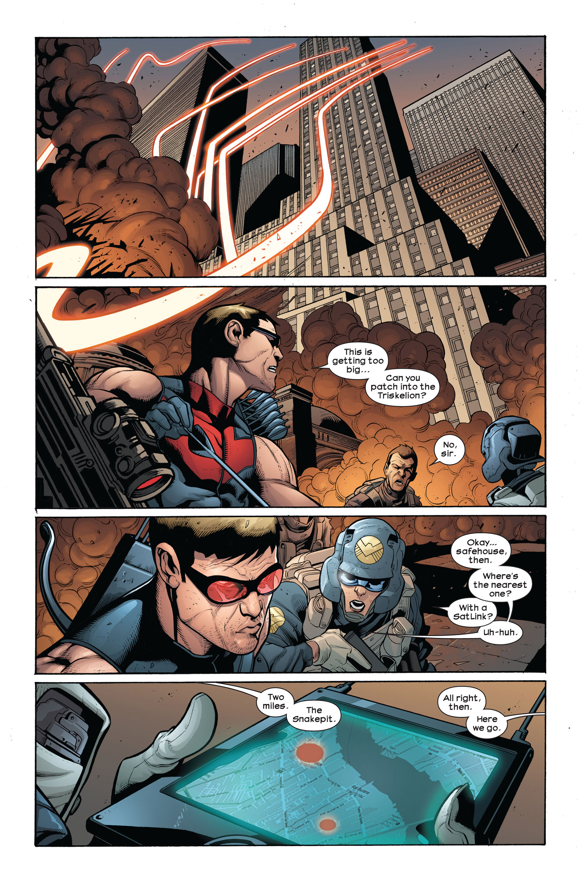 Read online Ultimate Comics Hawkeye comic -  Issue #2 - 16