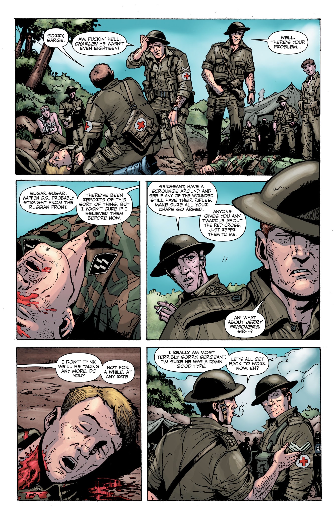 Read online The Complete Battlefields comic -  Issue # TPB 1 - 175