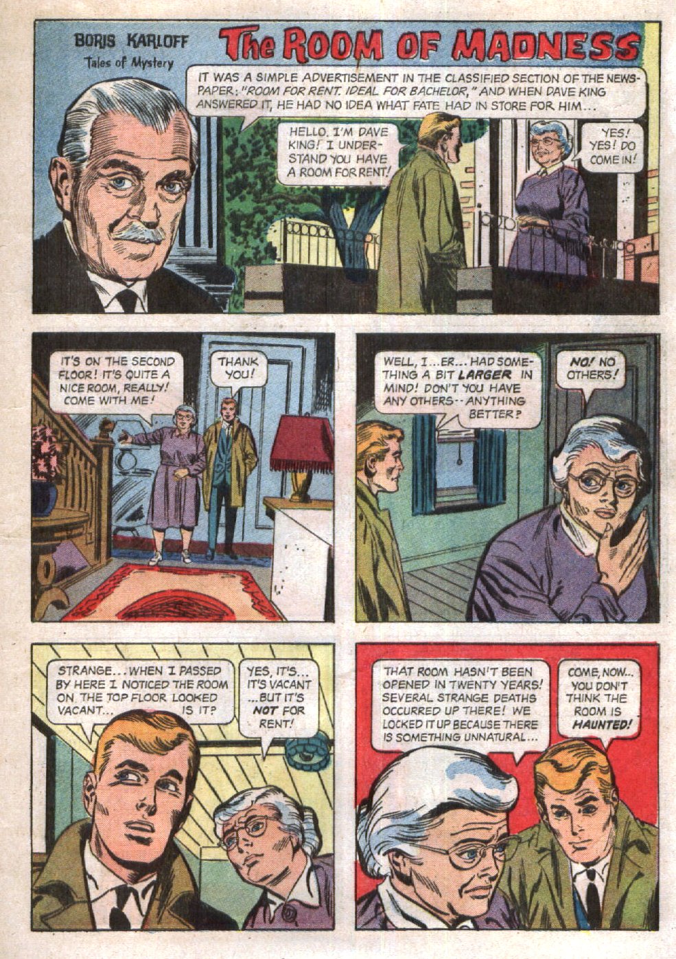Read online Boris Karloff Tales of Mystery comic -  Issue #18 - 17