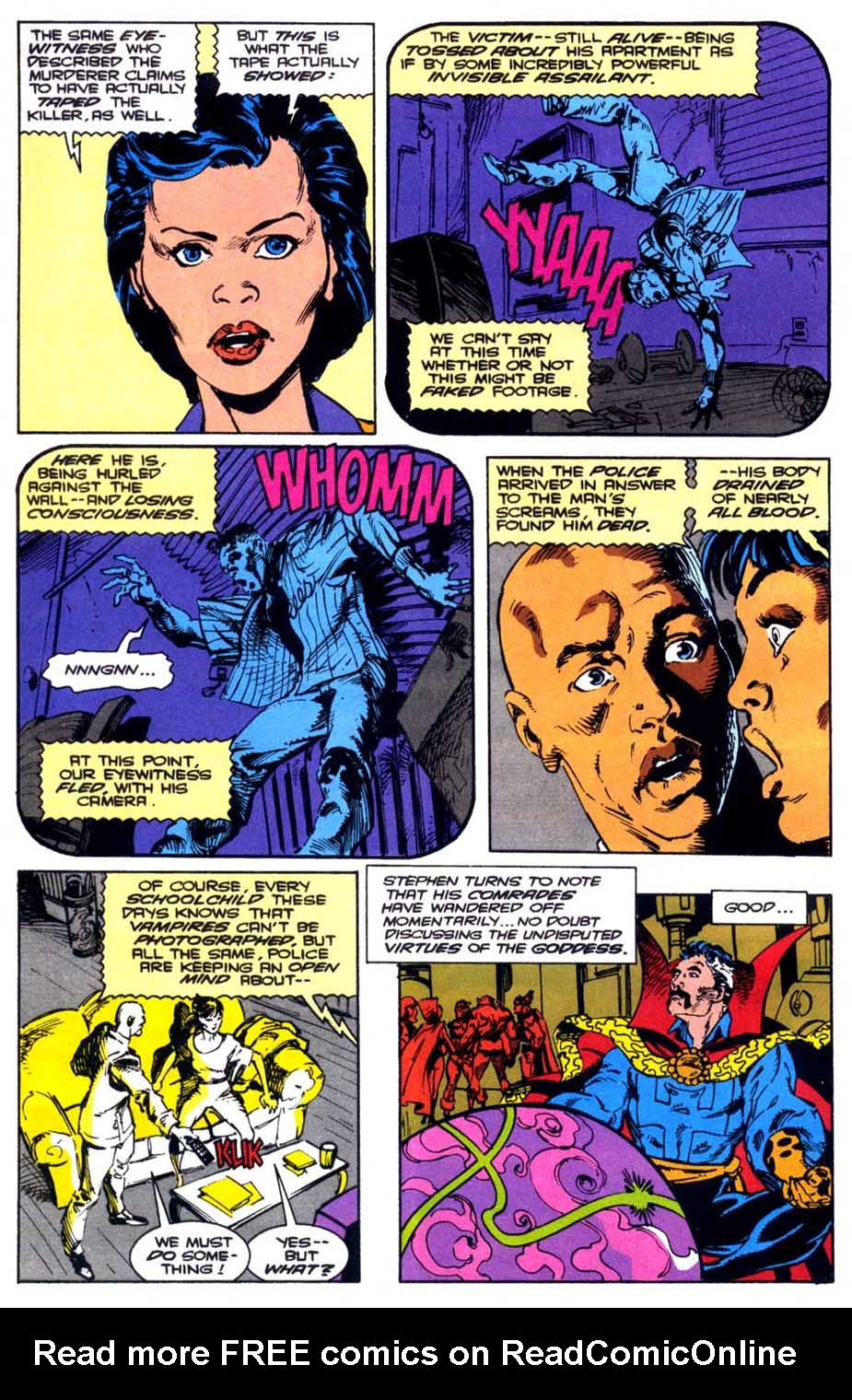 Read online Doctor Strange: Sorcerer Supreme comic -  Issue #56 - 5