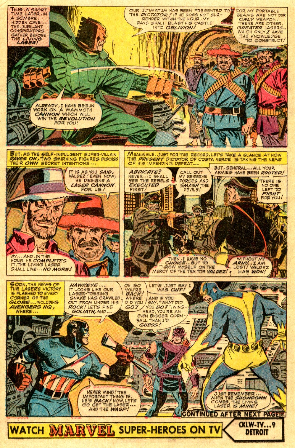 Read online The Avengers (1963) comic -  Issue #35 - 10