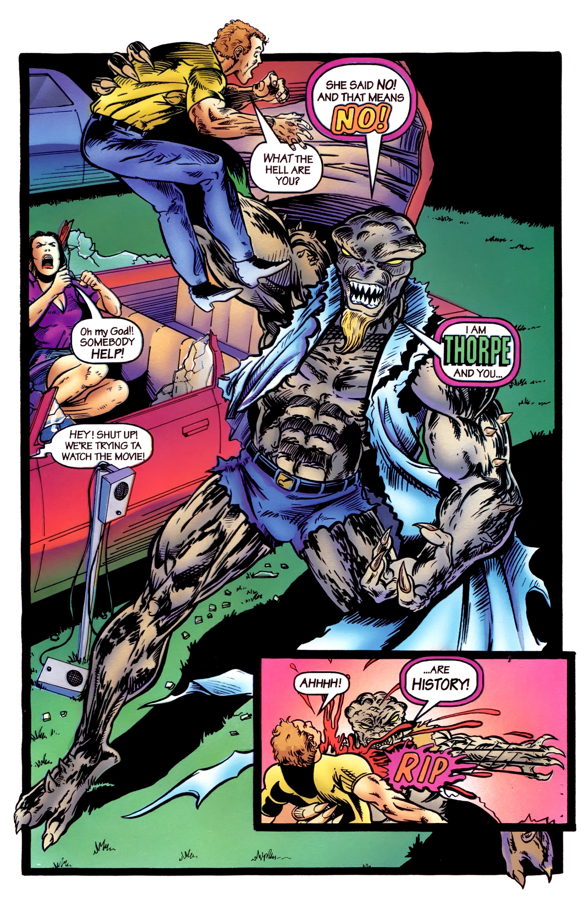 Read online Bloodfire comic -  Issue #9 - 22