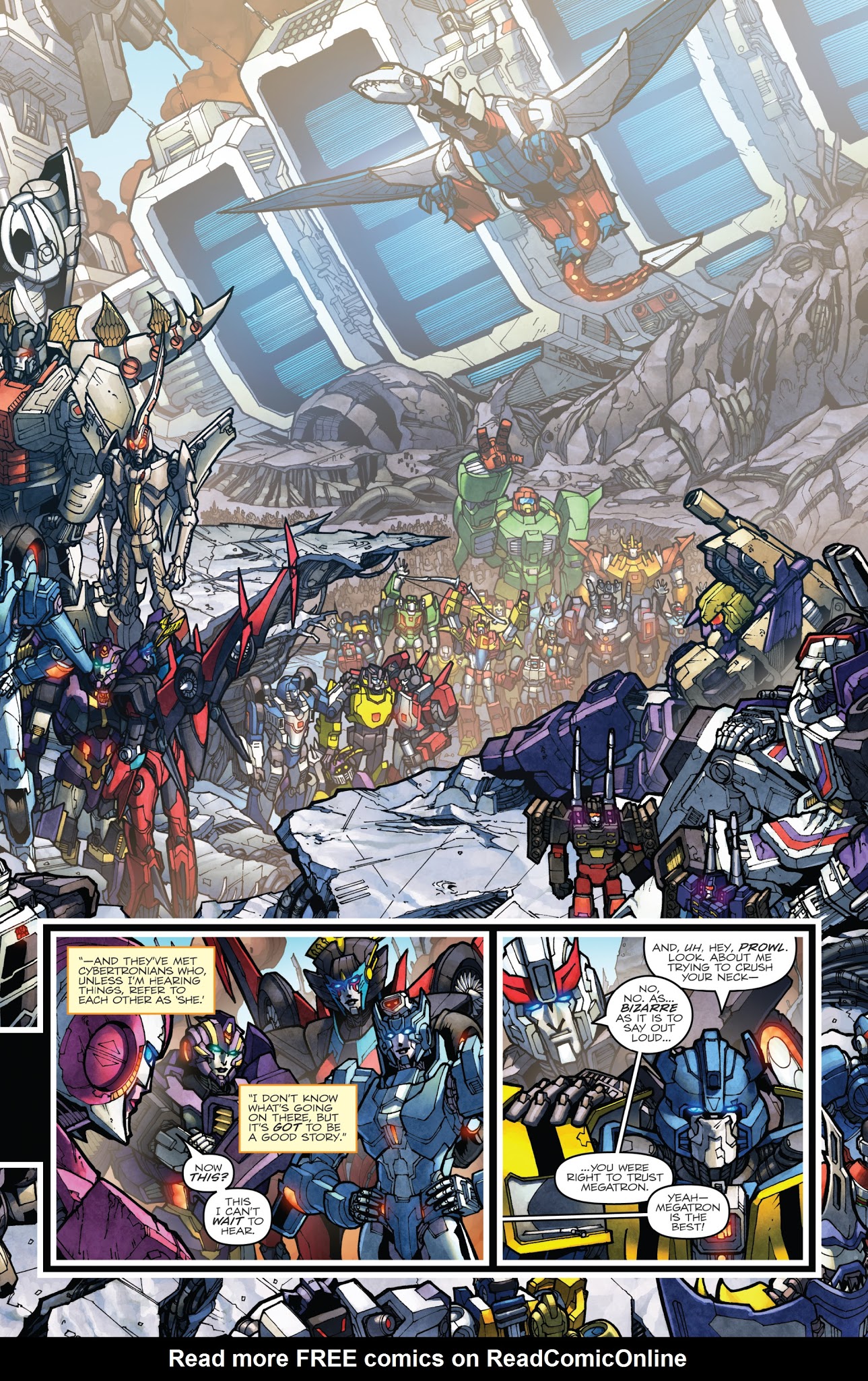 Read online The Transformers: Dark Cybertron comic -  Issue # TPB 2 - 82