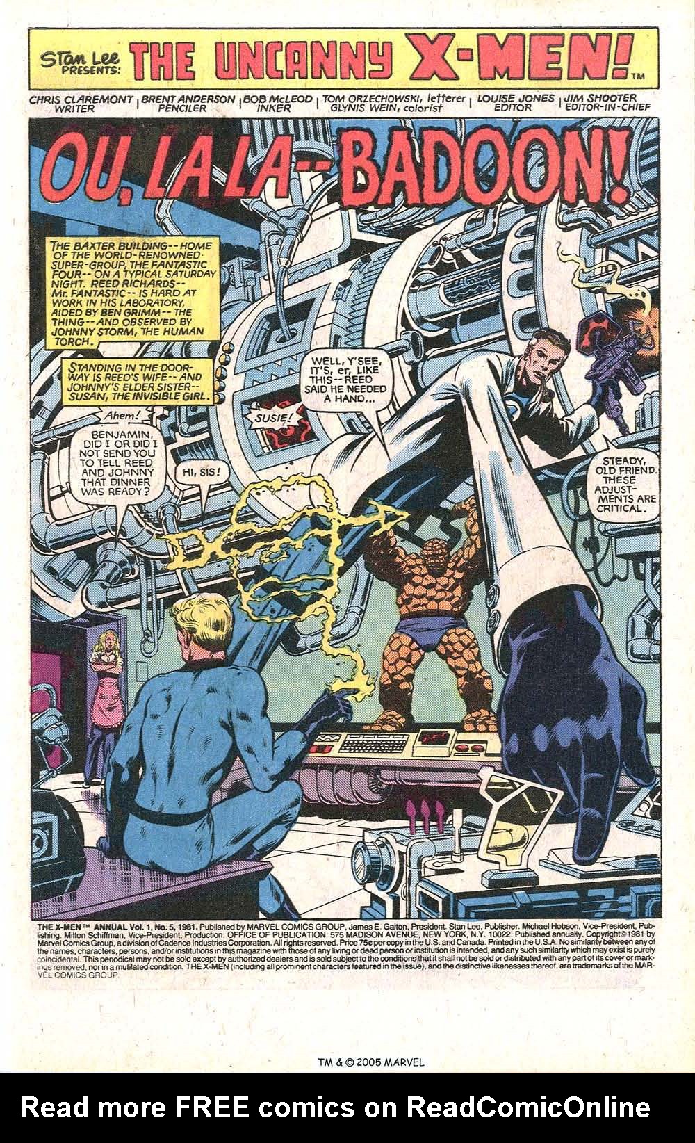 Read online Uncanny X-Men (1963) comic -  Issue # _Annual 5 - 3