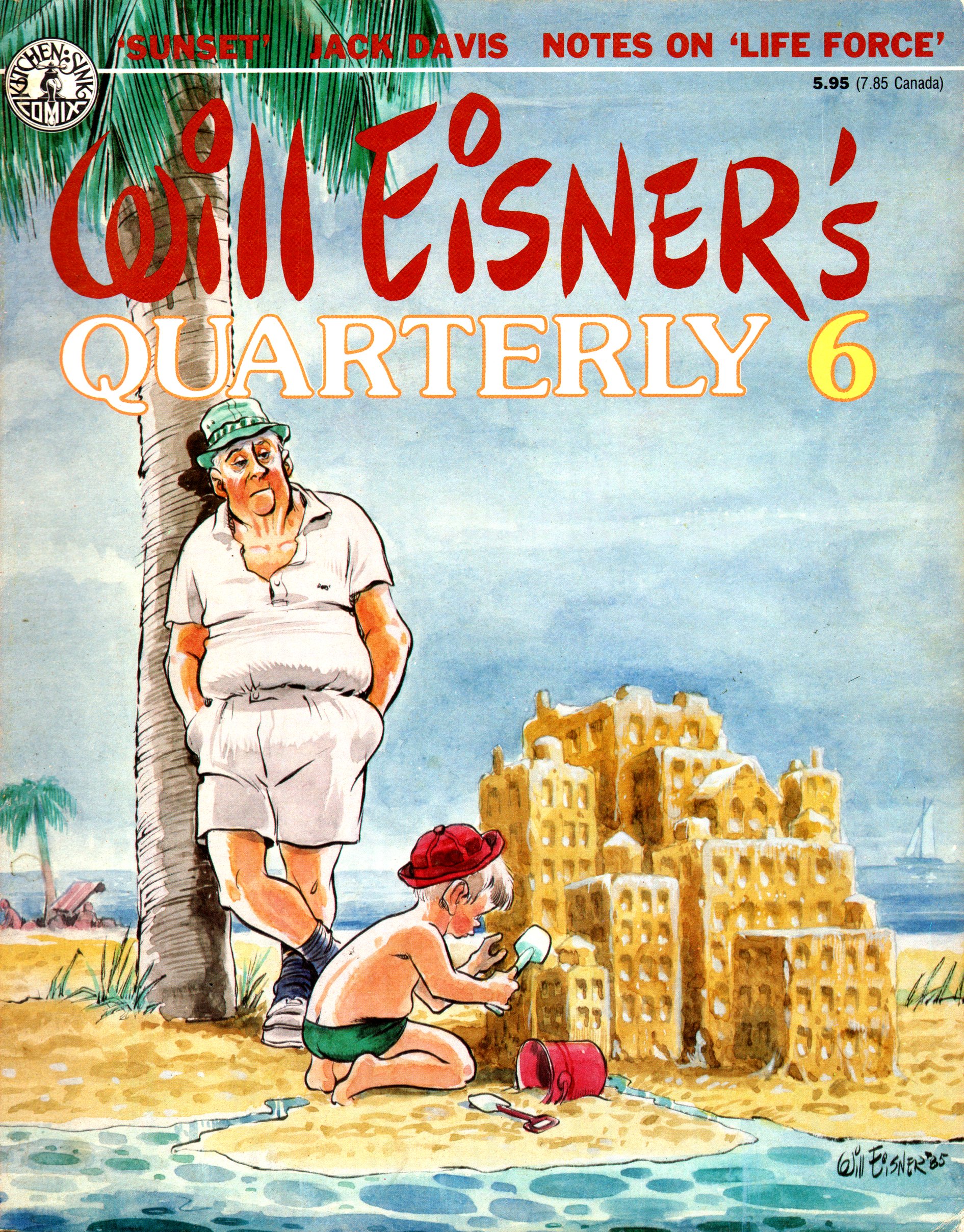 Read online Will Eisner's Quarterly comic -  Issue #6 - 1