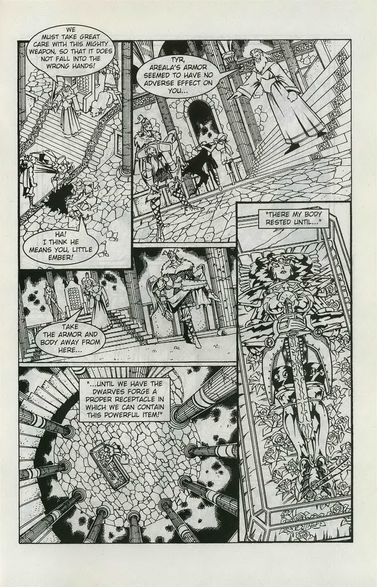 Read online Areala: Angel of War comic -  Issue #4 - 21