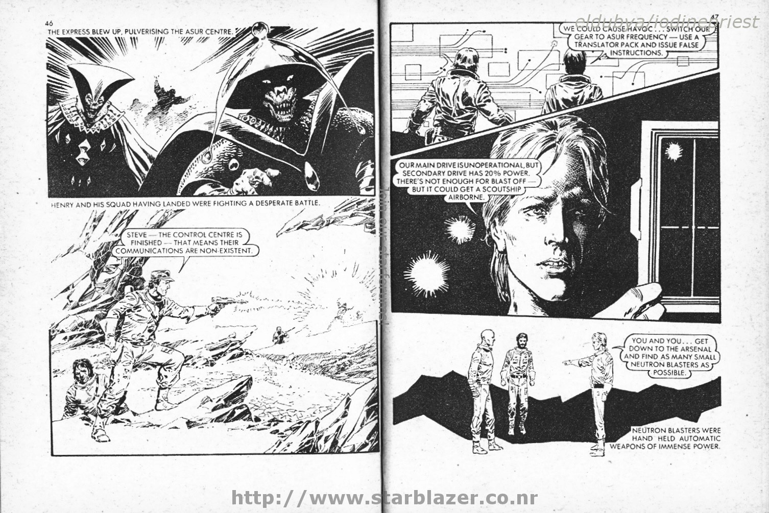 Read online Starblazer comic -  Issue #49 - 25