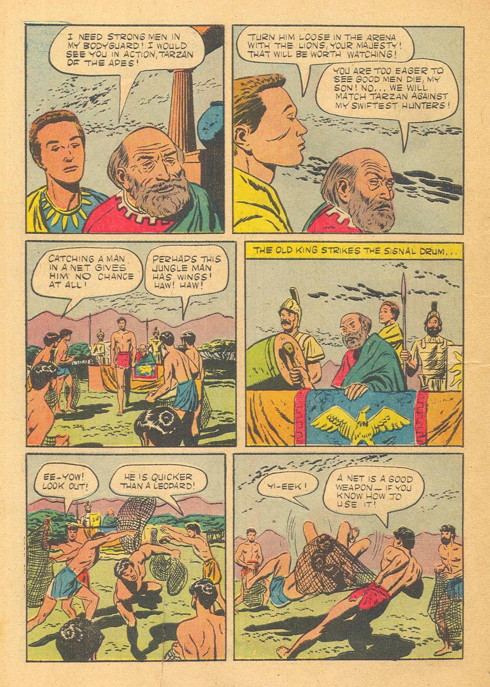 Read online Tarzan (1948) comic -  Issue #19 - 18