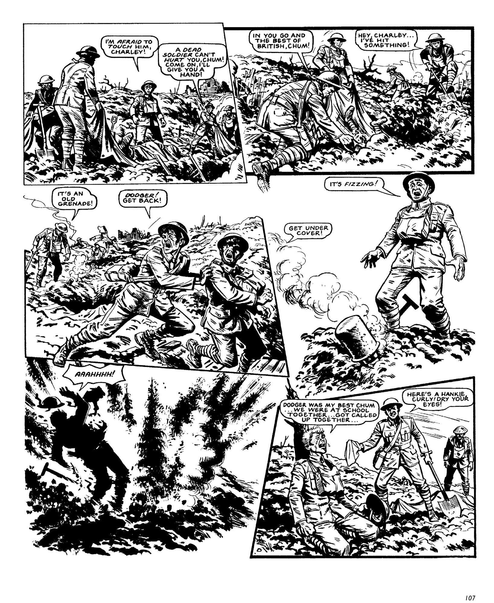 Read online Charley's War: The Definitive Collection comic -  Issue # TPB 2 - 107