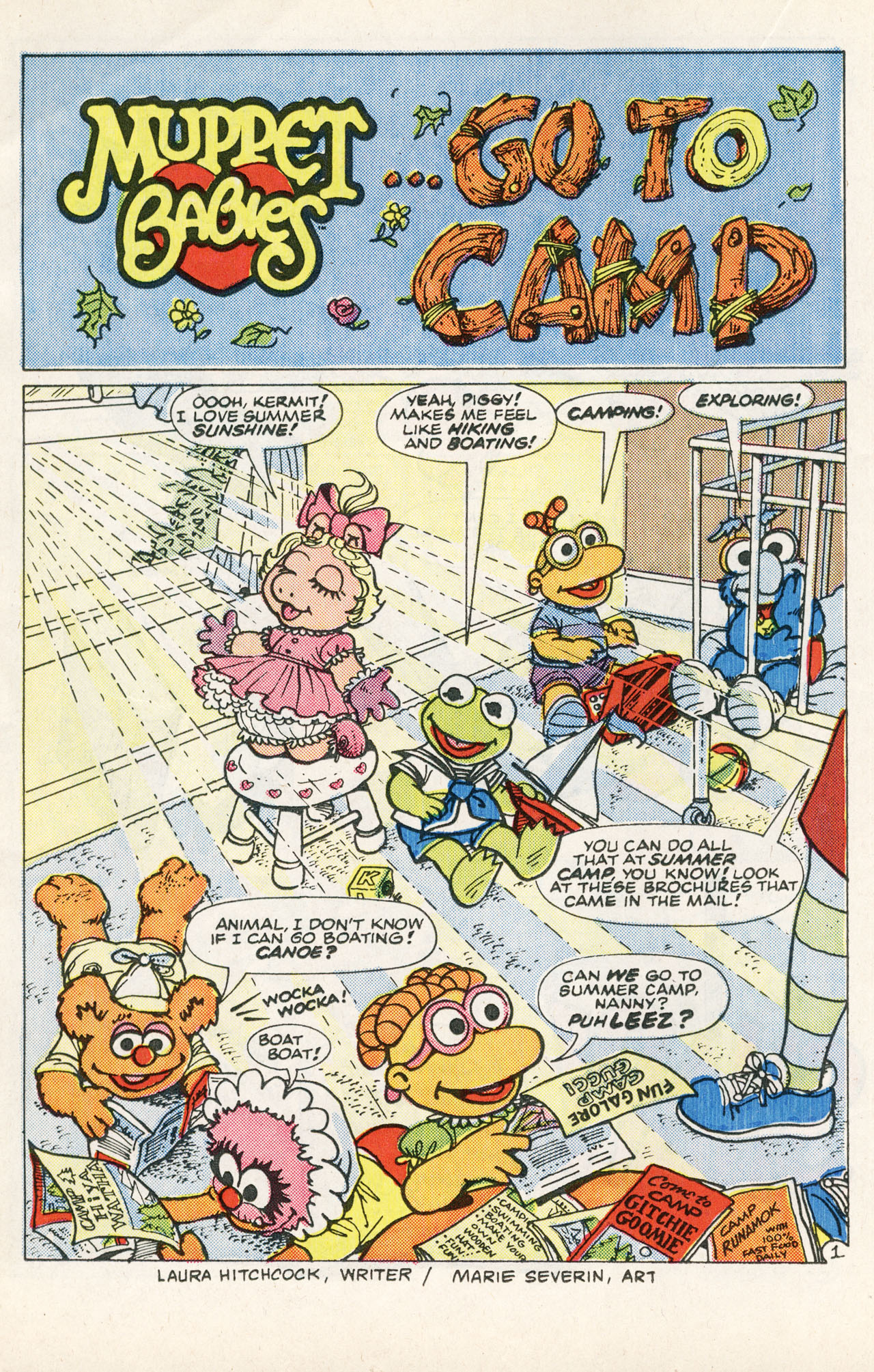 Read online Muppet Babies comic -  Issue #15 - 18