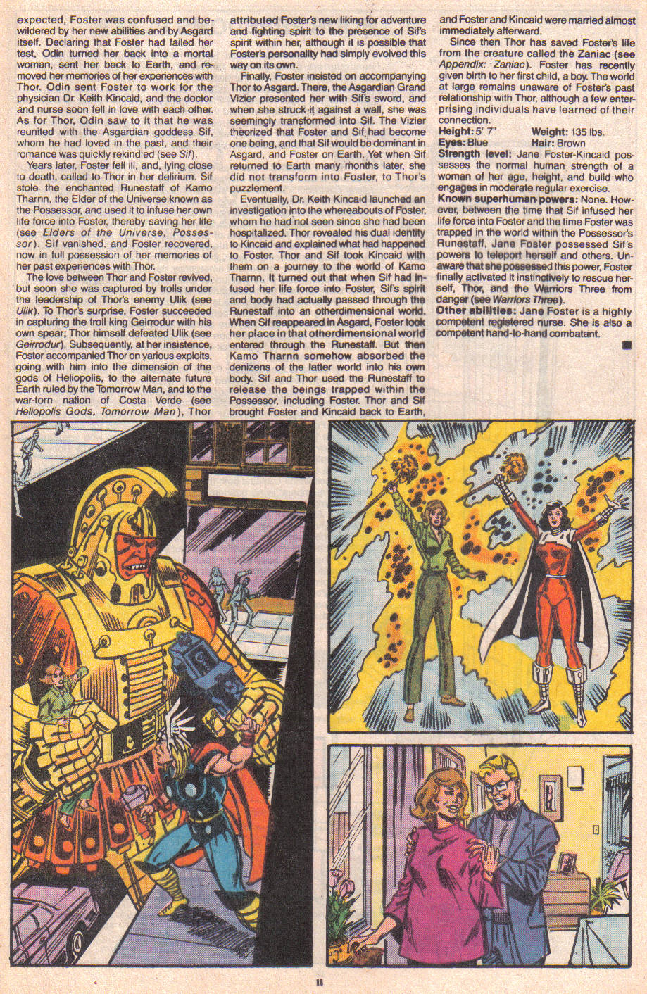 Read online The Official Handbook of the Marvel Universe: Update '89 comic -  Issue #3 - 13