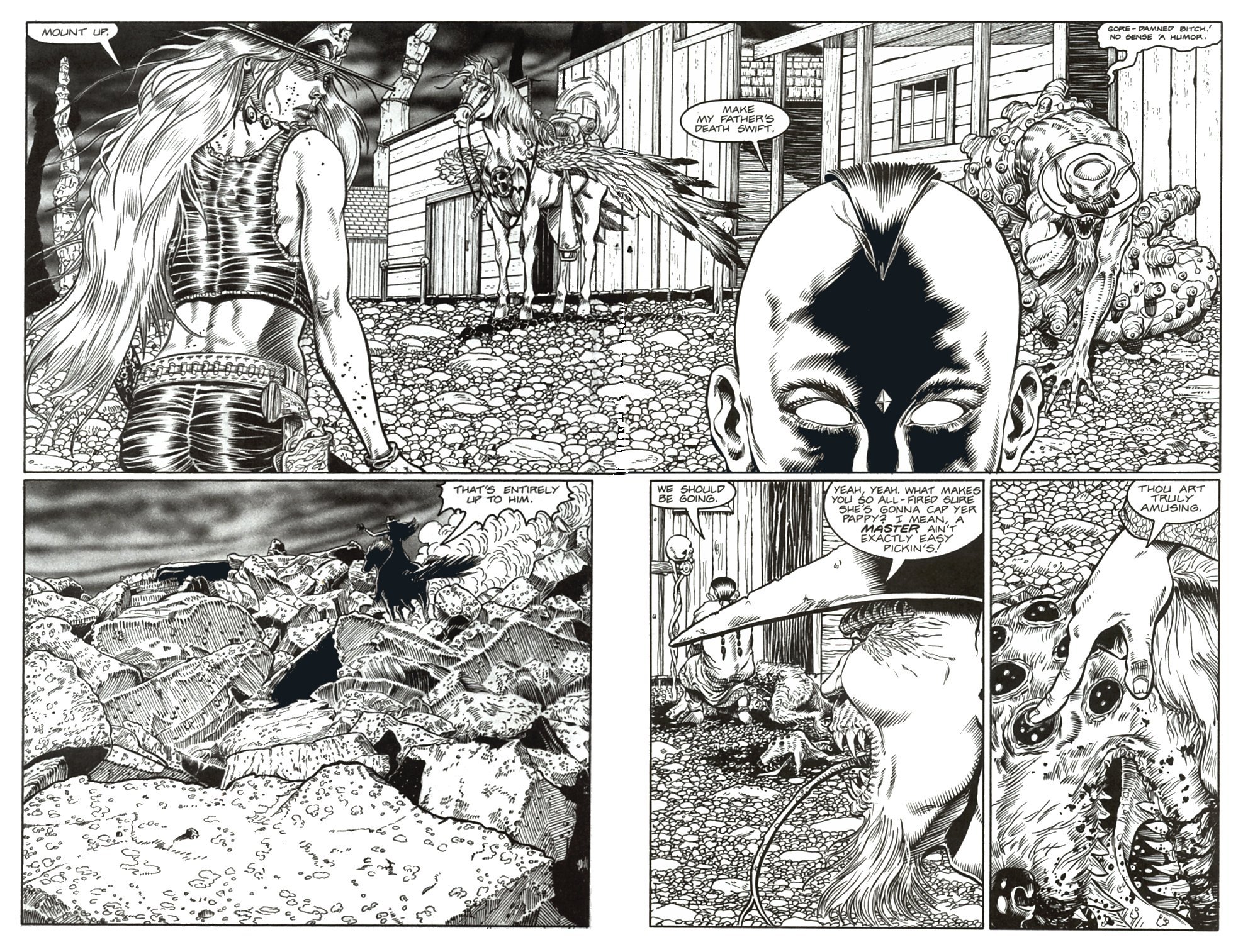 Read online Gunfighters in Hell comic -  Issue #4 - 16