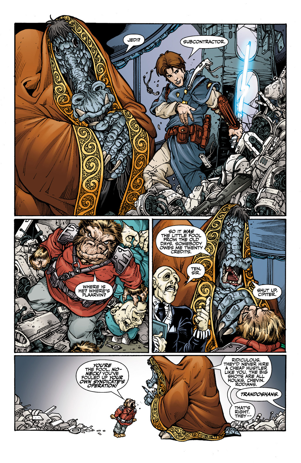 Read online Star Wars: Knights Of The Old Republic comic -  Issue #37 - 18