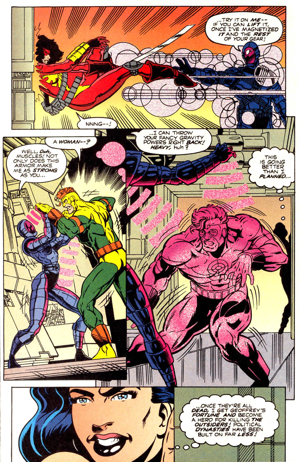 Read online Outsiders (1993) comic -  Issue #7 - 20