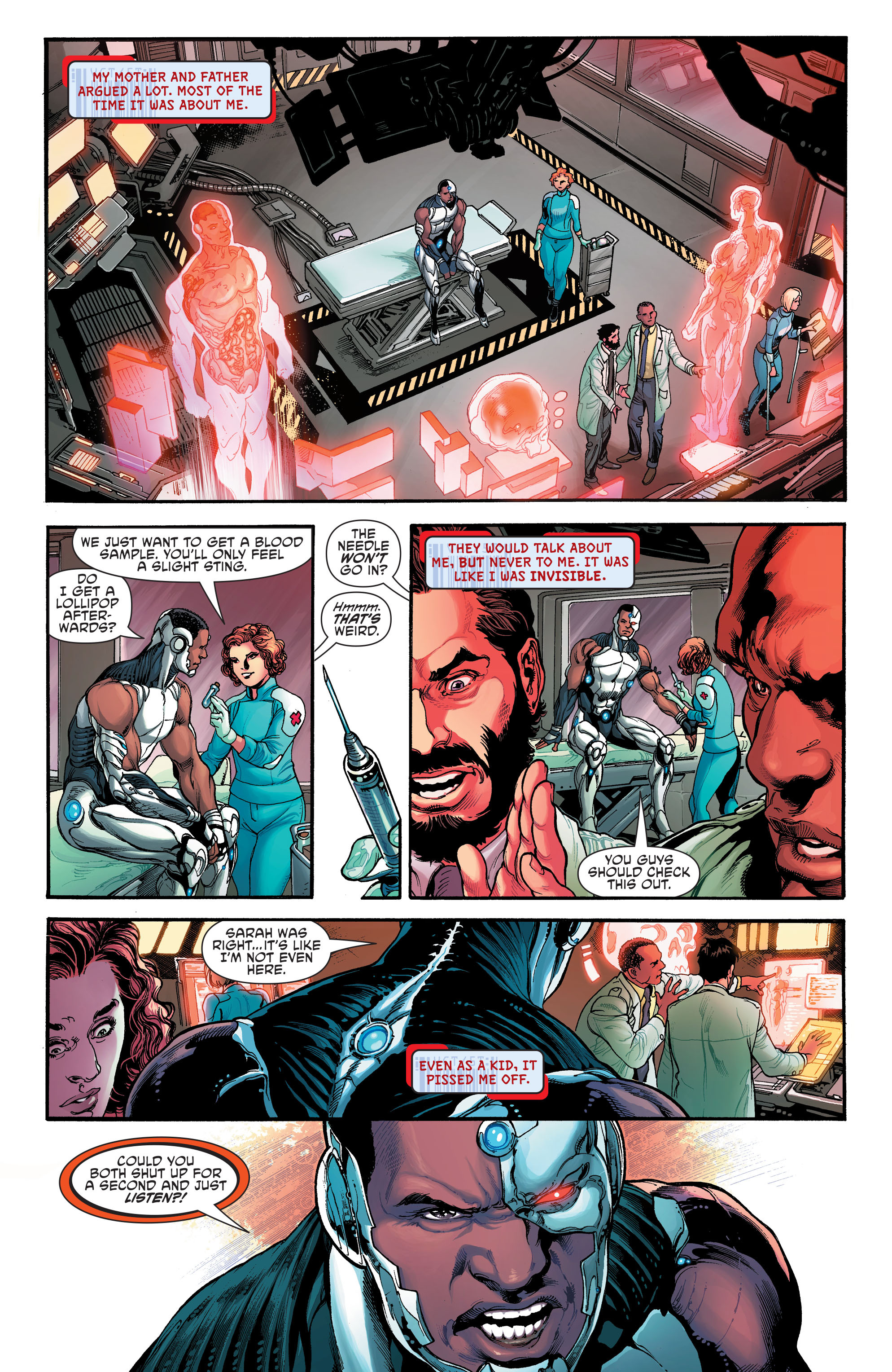 Read online Cyborg (2015) comic -  Issue #1 - 13