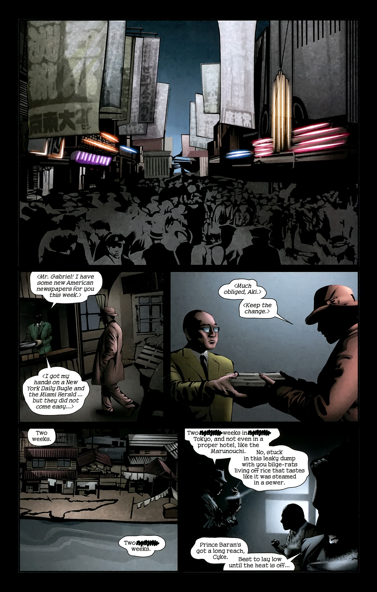 Read online X-Men Noir: Mark of Cain comic -  Issue #1 - 19