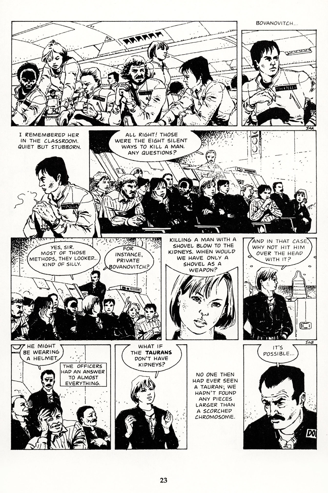 Read online Cheval Noir comic -  Issue #8 - 25