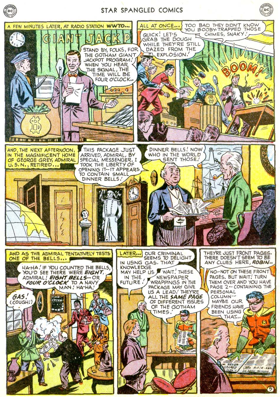 Read online Star Spangled Comics comic -  Issue #110 - 45