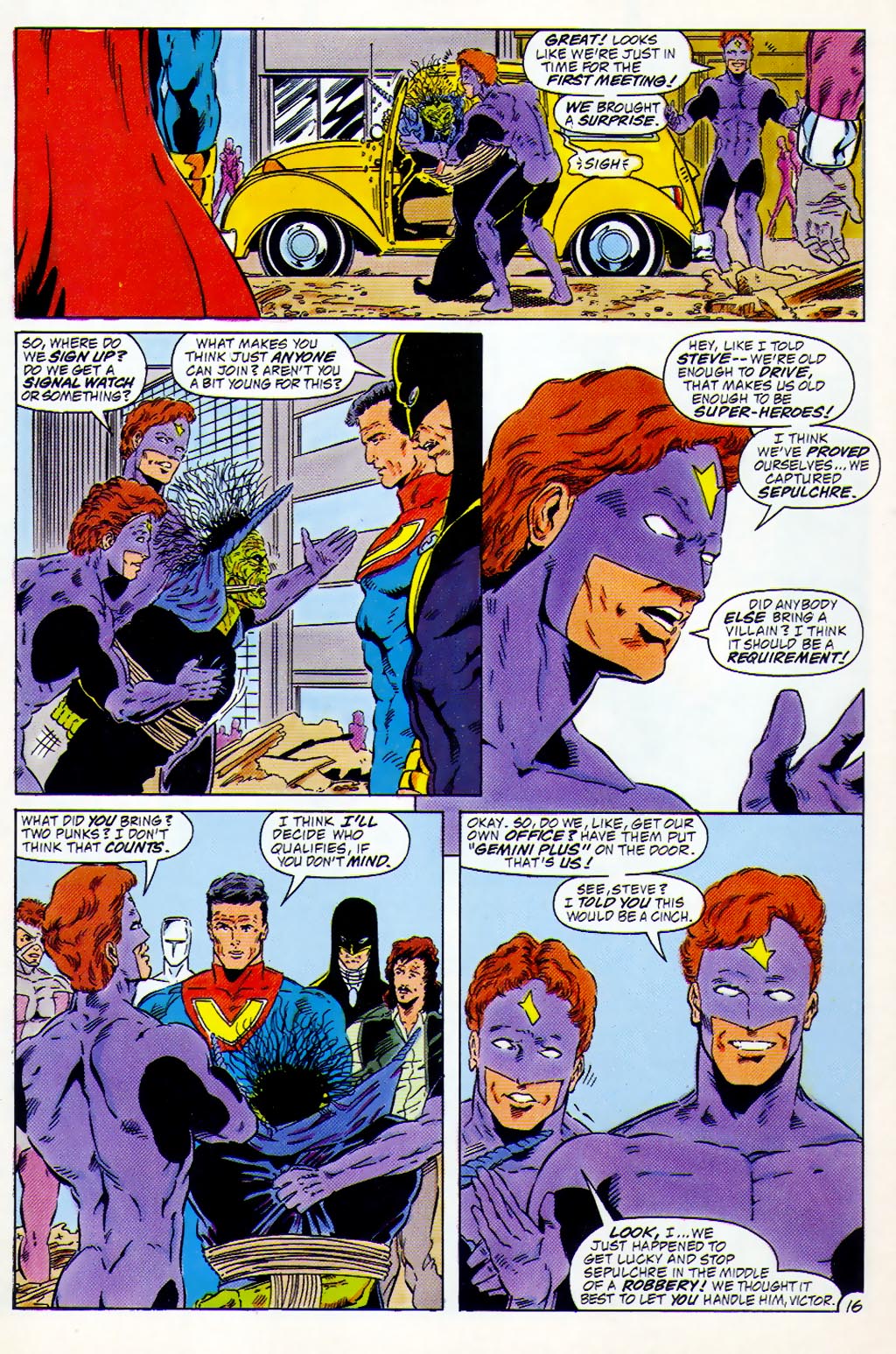 Read online Hero Alliance (1989) comic -  Issue #1 - 18