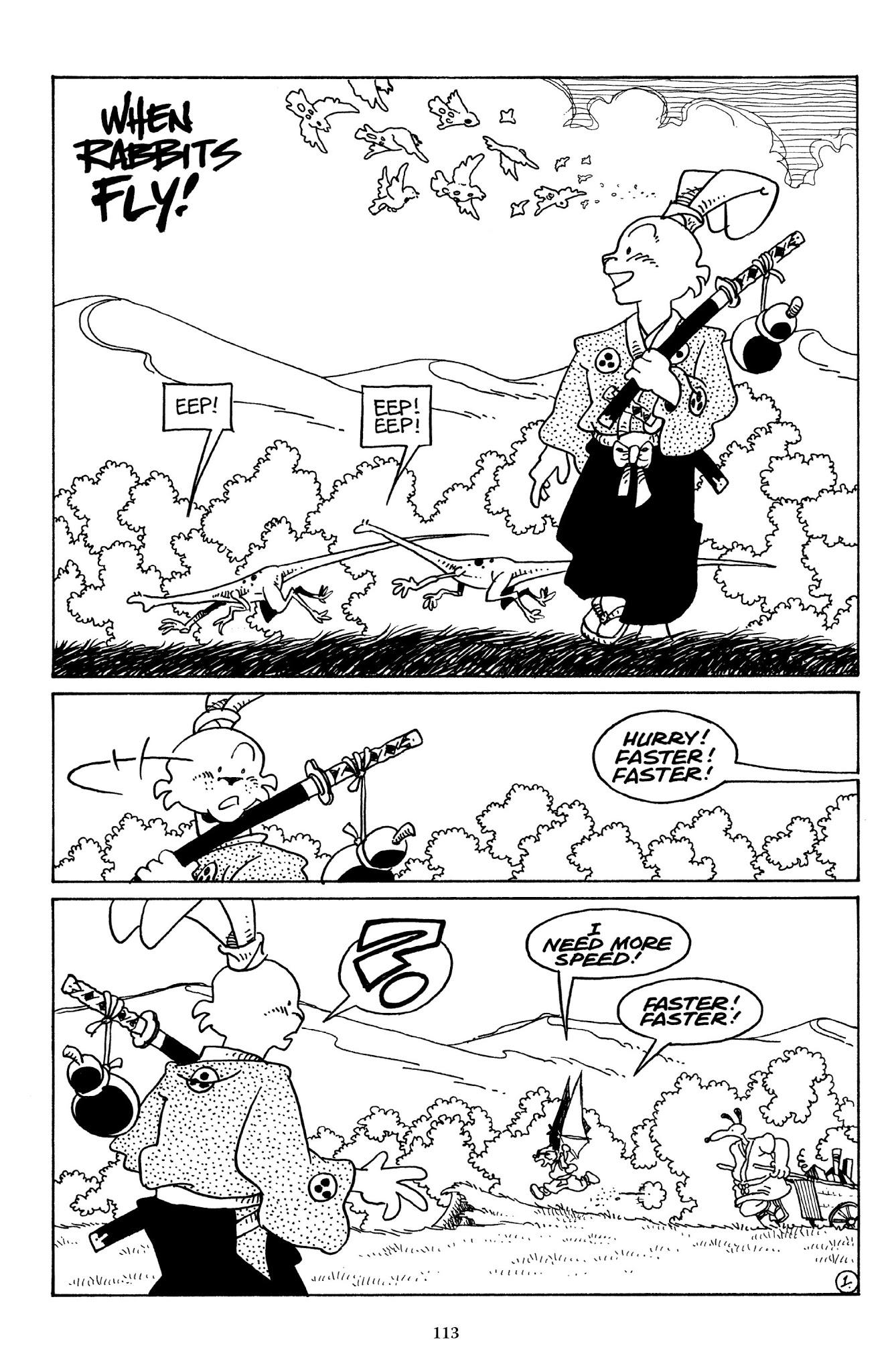 Read online The Usagi Yojimbo Saga comic -  Issue # TPB 5 - 110